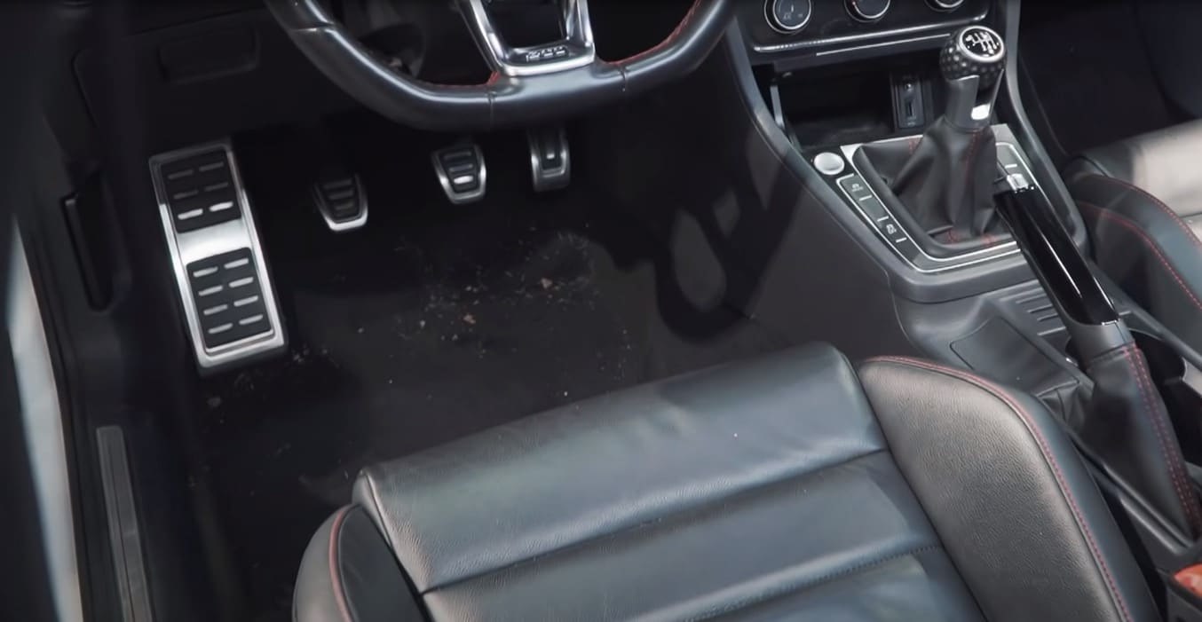 Car interior detailing