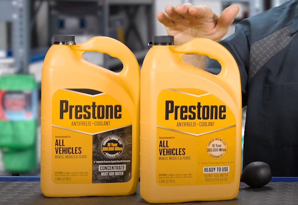 difference between antifreeze and coolant