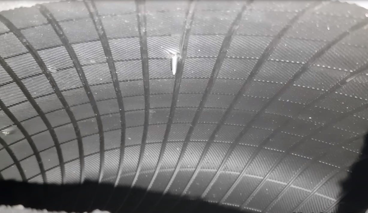 how to patch a tire with a nail in it