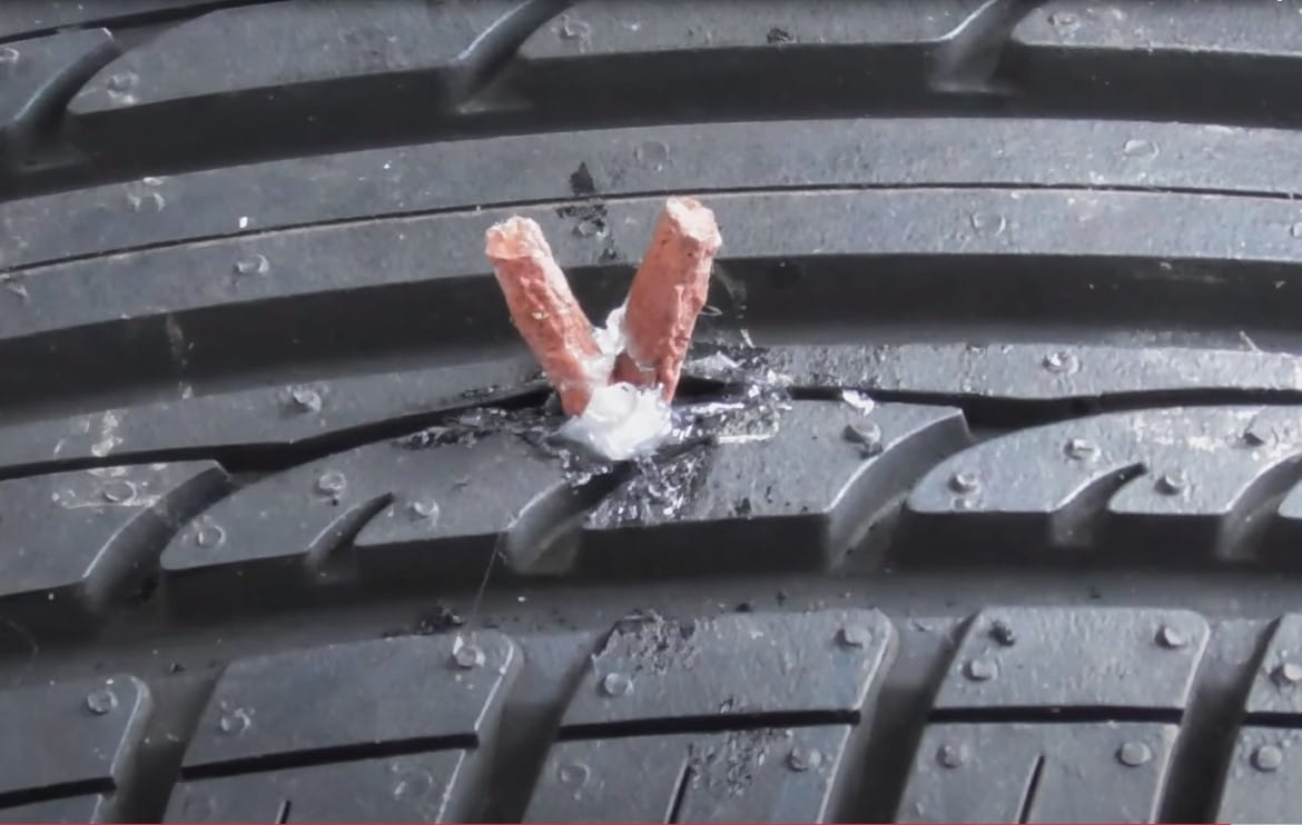 what part of tire can be patched