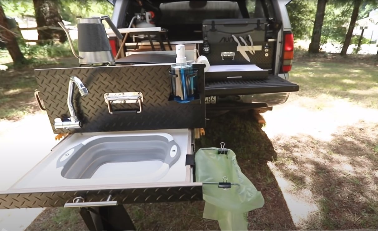 Truck Bed Camping Kitchen