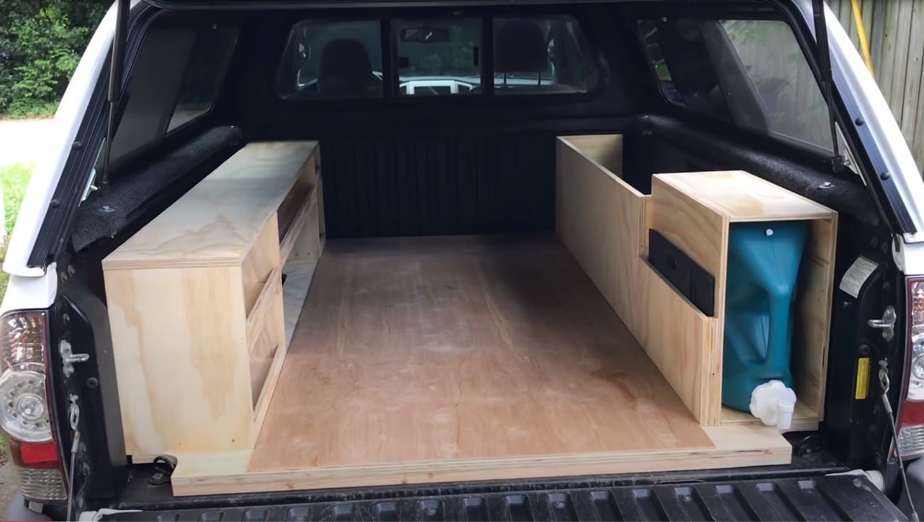 Truck Bed Camping Storage