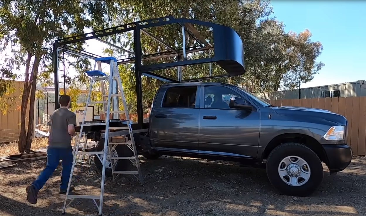 building a camper in a truck bed