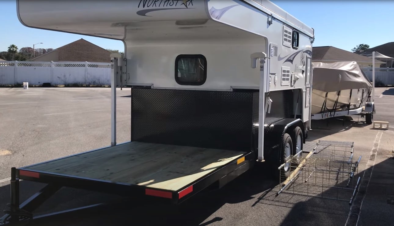 truck bed trailer ideas