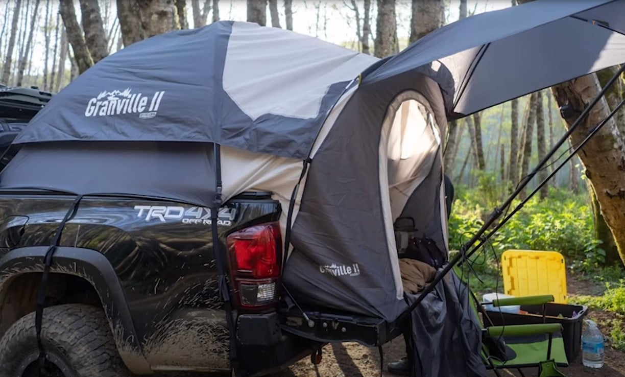 ford ranger truck bed camper