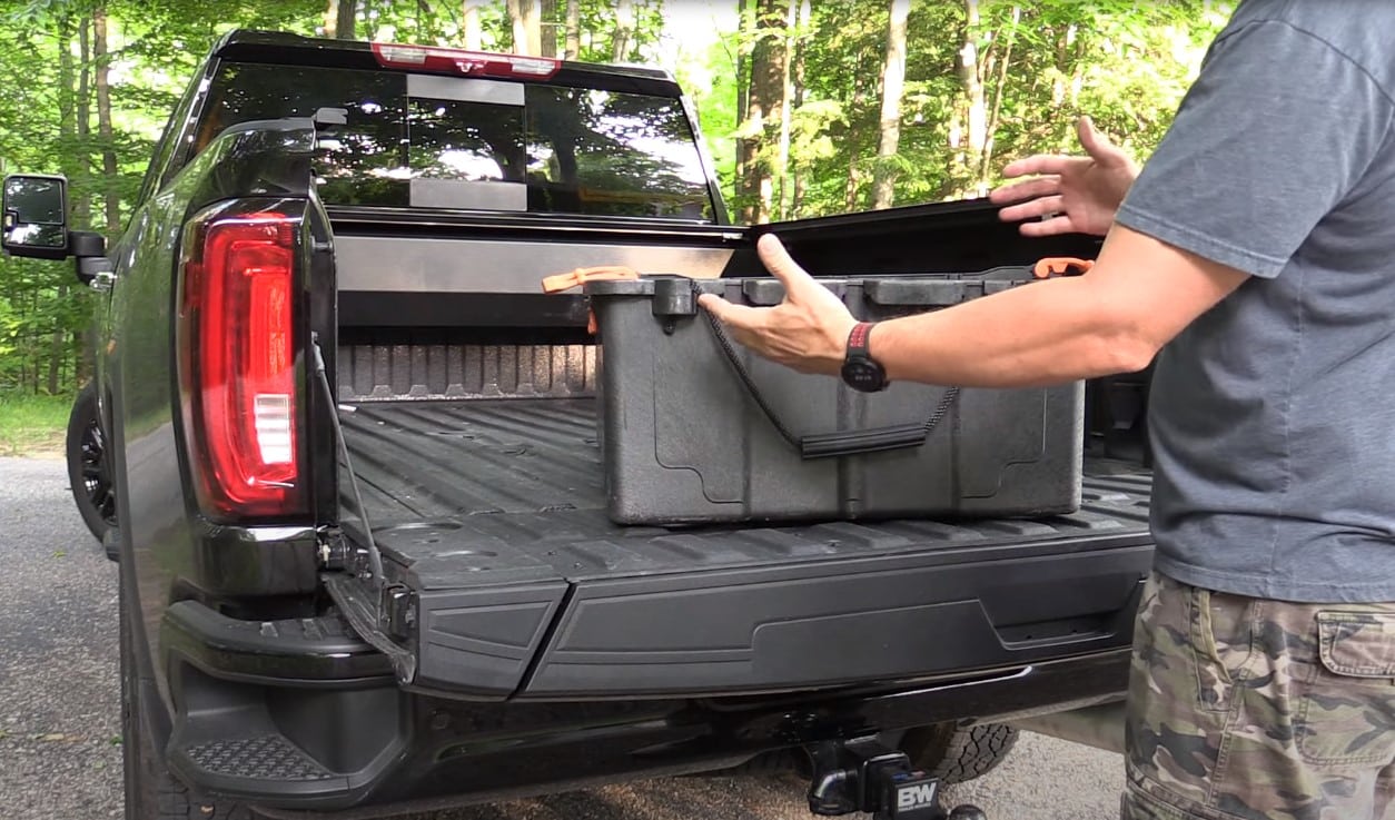 truck bed storage ideas truck cap aluminum
